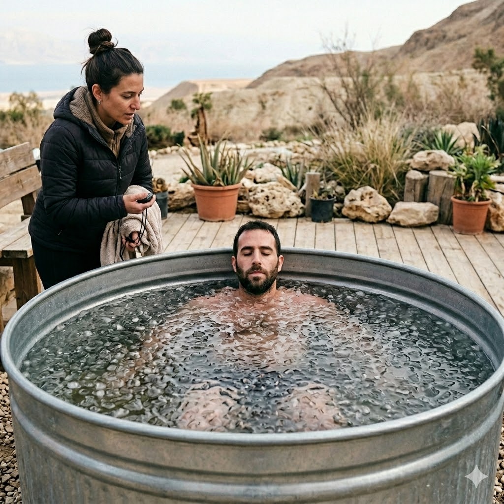 מדריכי אמבטיית קרח